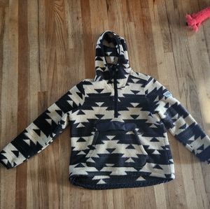 north face campshire quarter zip hoodie